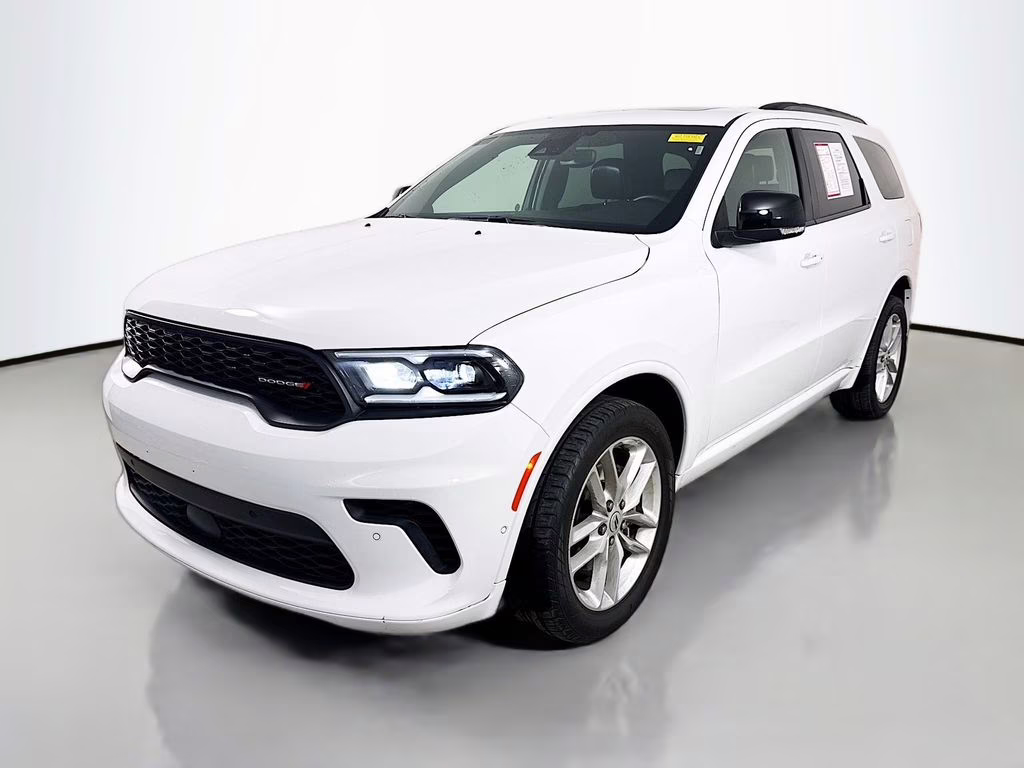 2025 White Knuckle Clearcoat Dodge Durango GT Plus AWD SUV