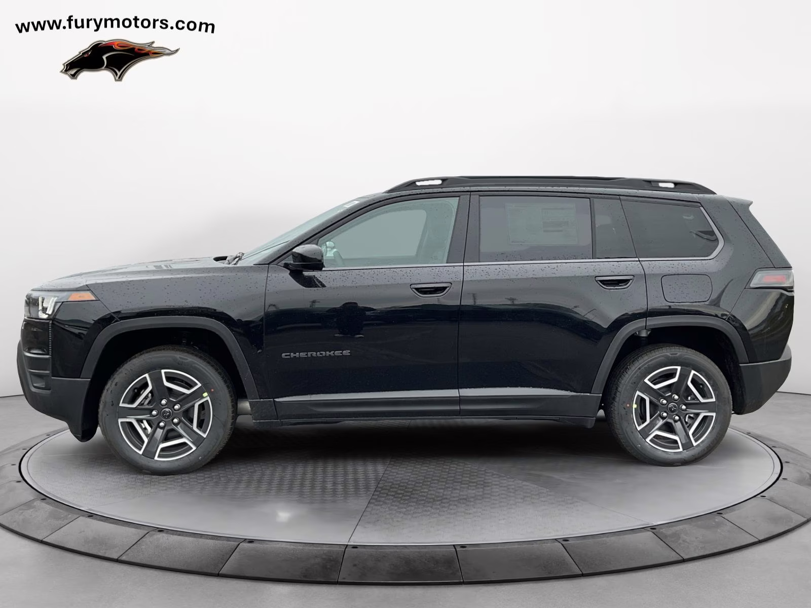 2026 Diamond Black Crystal Pearlcoat Jeep Cherokee Laredo 4X4 SUV