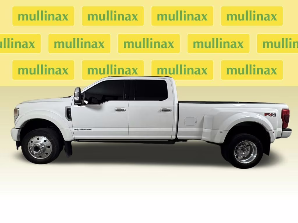 2020 Star White Metallic Tri-Coat Ford Super Duty F-450 DRW Platinum 4X4 Truck