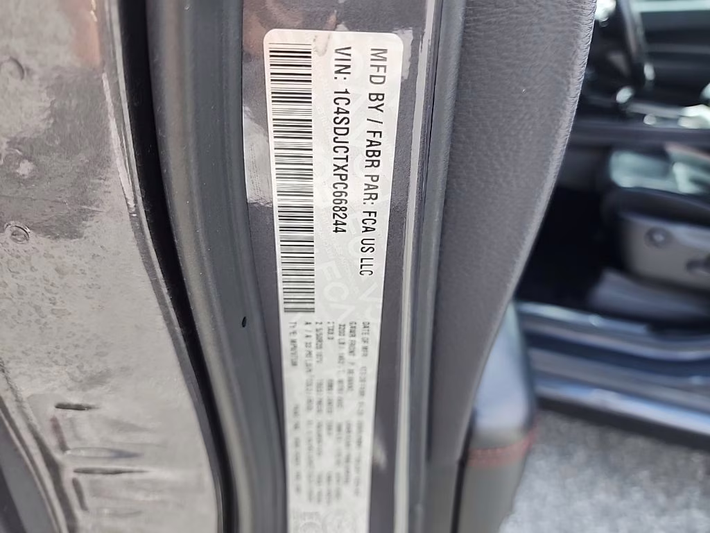 2023 Destroyer Gray Clearcoat Dodge Durango R/T AWD SUV