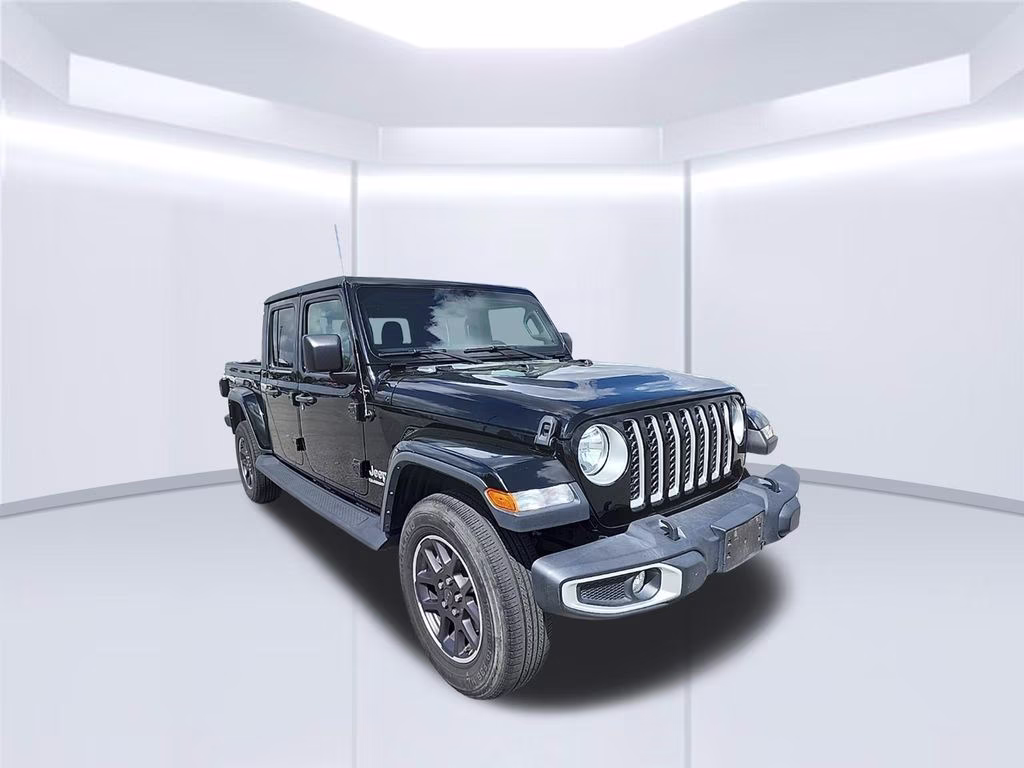 2022 Black Clearcoat Jeep Gladiator Overland 4X4 Truck