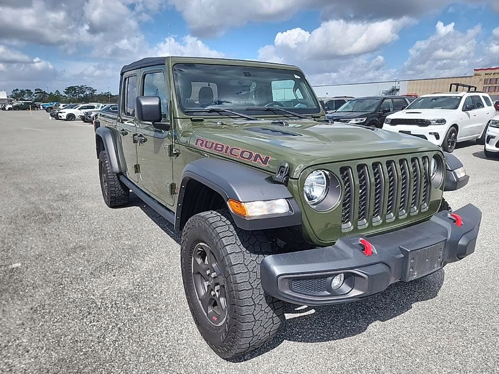 2022 Sarge Green Clearcoat Jeep Gladiator Rubicon 4X4 Truck