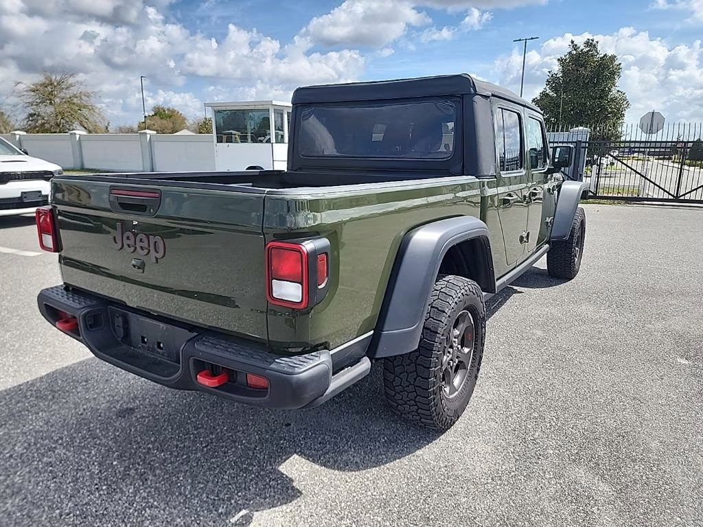 2022 Sarge Green Clearcoat Jeep Gladiator Rubicon 4X4 Truck