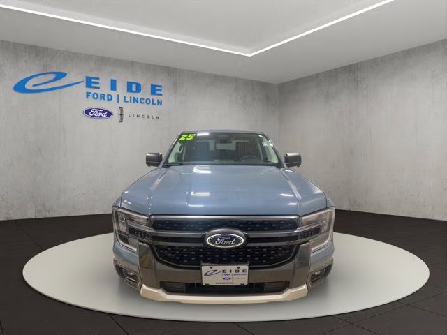 2025 Azure Gray Metallic Tri-Coat Ford Ranger XLT 4X4 Truck