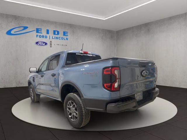 2025 Azure Gray Metallic Tri-Coat Ford Ranger XLT 4X4 Truck