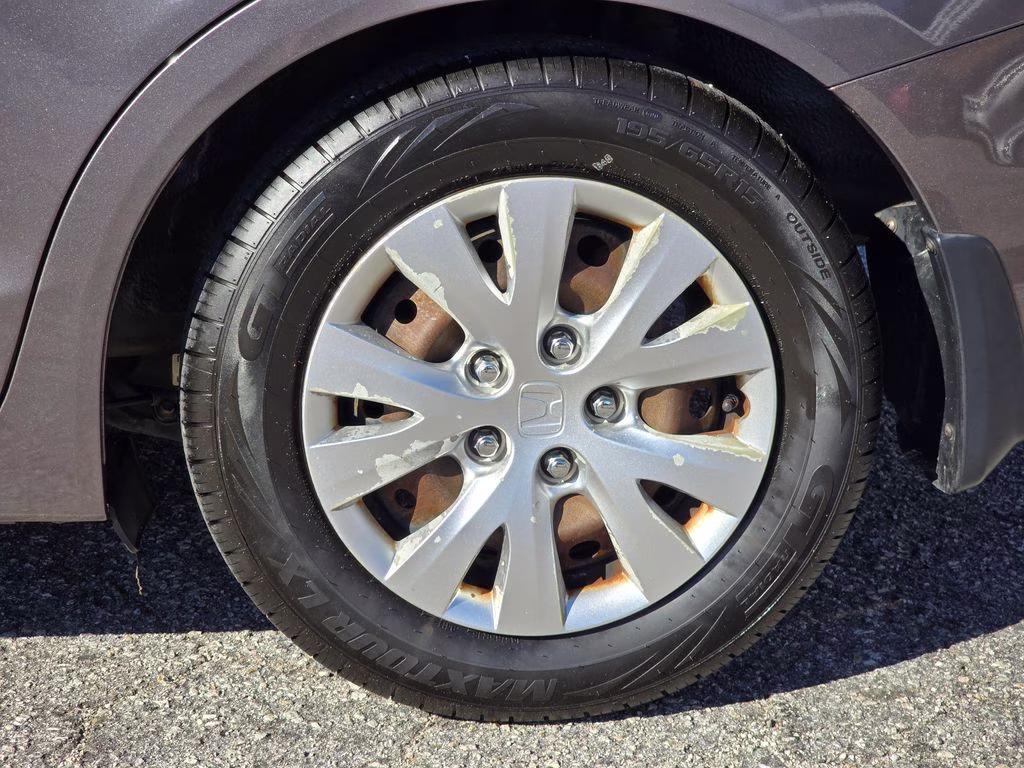 2012 Polished Metal Metallic Honda Civic LX FWD Sedan