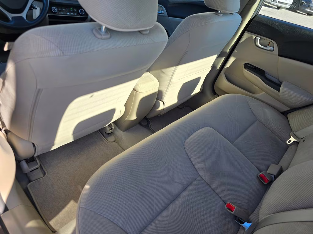 2012 Polished Metal Metallic Honda Civic LX FWD Sedan