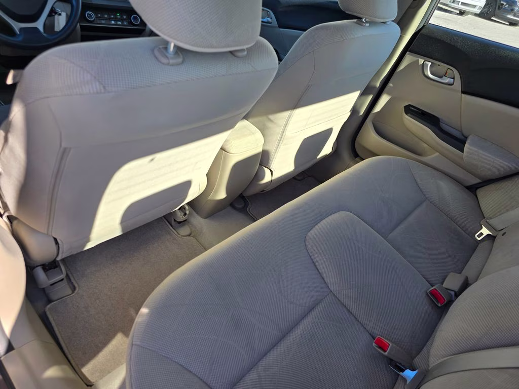 2012 Polished Metal Metallic Honda Civic LX FWD Sedan