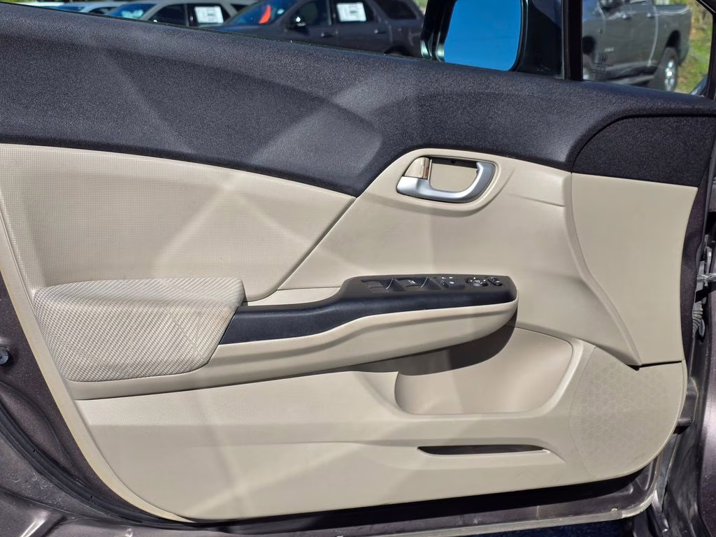 2012 Polished Metal Metallic Honda Civic LX FWD Sedan