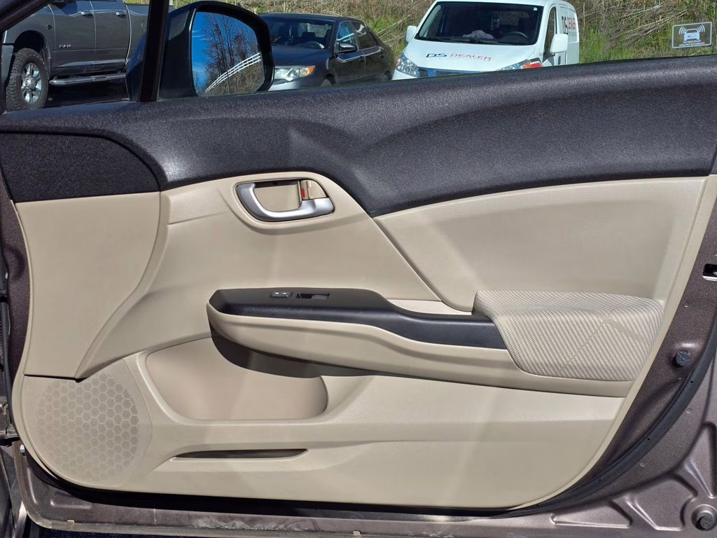 2012 Polished Metal Metallic Honda Civic LX FWD Sedan