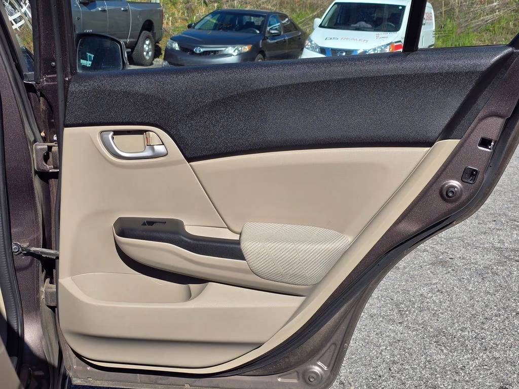 2012 Polished Metal Metallic Honda Civic LX FWD Sedan