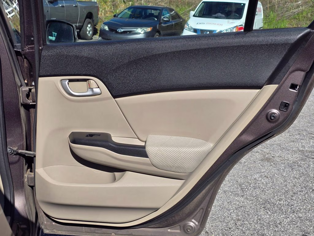2012 Polished Metal Metallic Honda Civic LX FWD Sedan