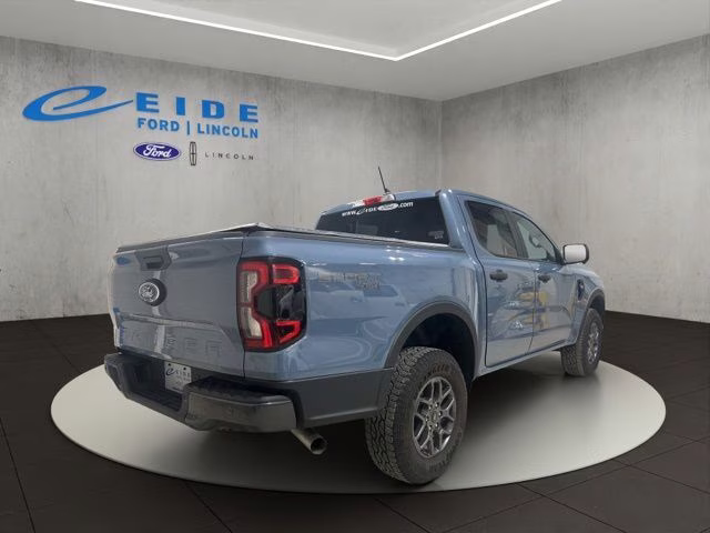 2025 Azure Gray Metallic Tri-Coat Ford Ranger XLT 4X4 Truck