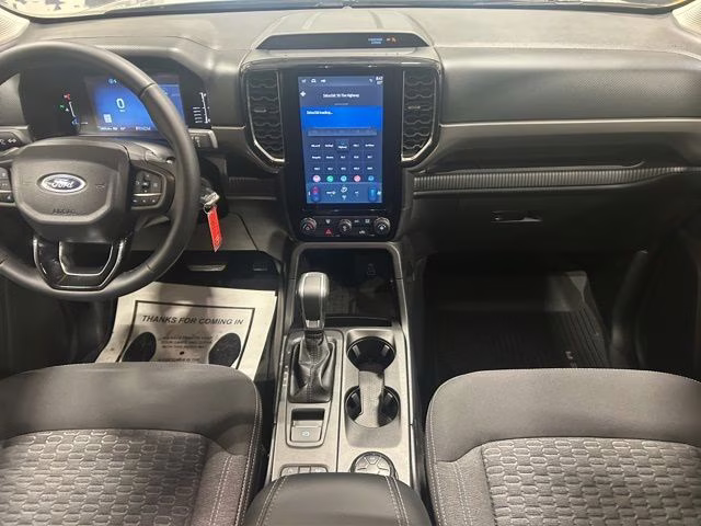 2025 Azure Gray Metallic Tri-Coat Ford Ranger XLT 4X4 Truck