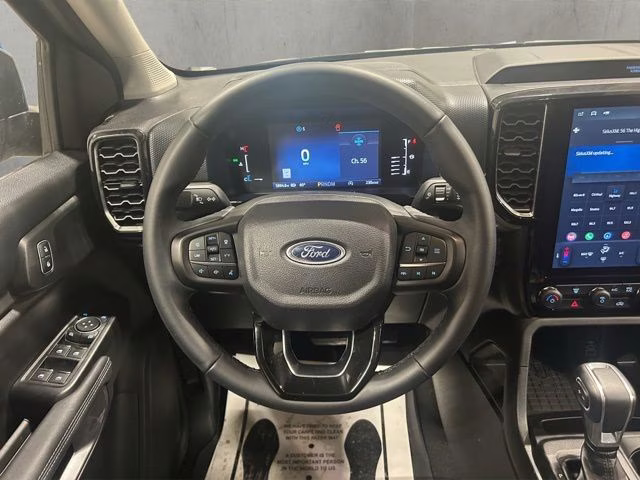 2025 Azure Gray Metallic Tri-Coat Ford Ranger XLT 4X4 Truck