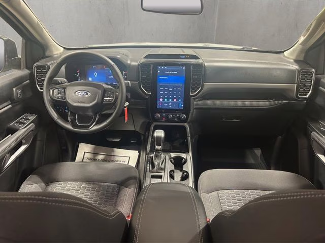 2025 Azure Gray Metallic Tri-Coat Ford Ranger XLT 4X4 Truck