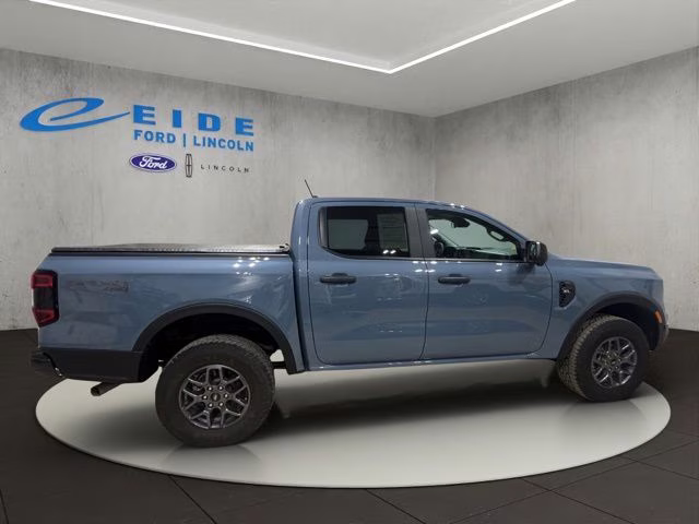 2025 Azure Gray Metallic Tri-Coat Ford Ranger XLT 4X4 Truck