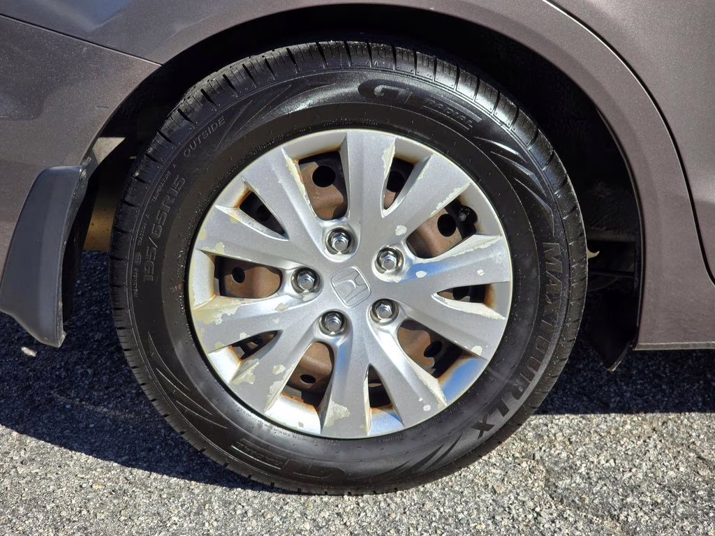 2012 Polished Metal Metallic Honda Civic LX FWD Sedan