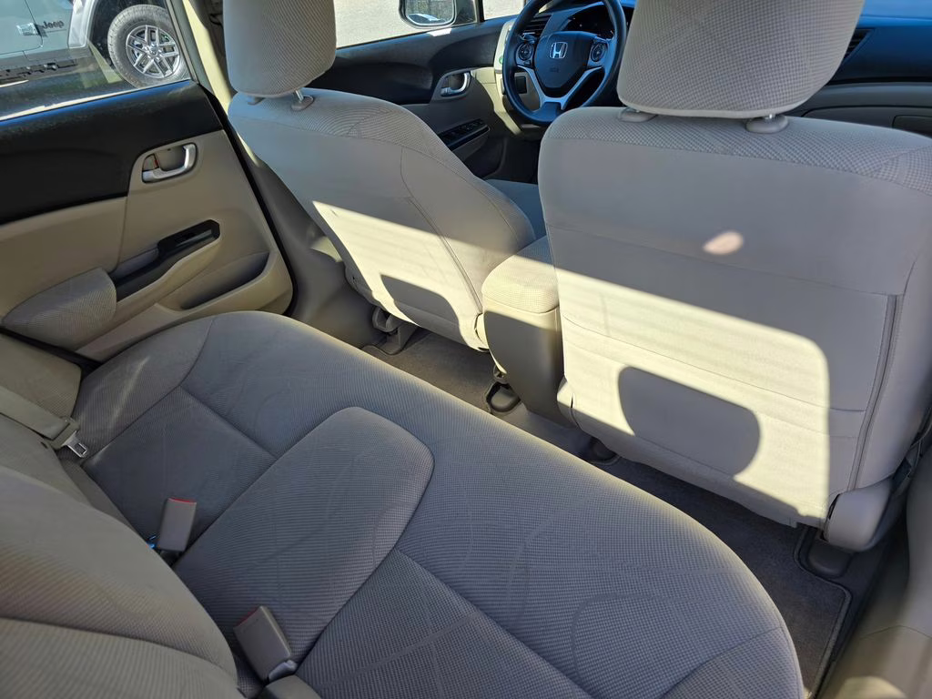 2012 Polished Metal Metallic Honda Civic LX FWD Sedan