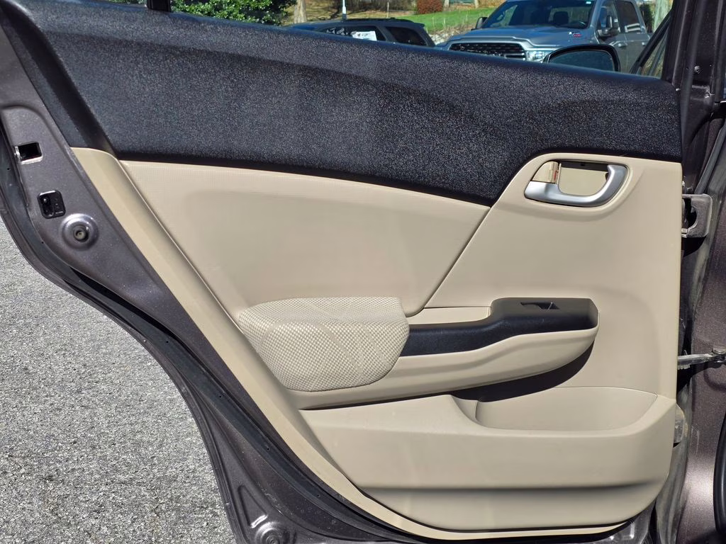 2012 Polished Metal Metallic Honda Civic LX FWD Sedan