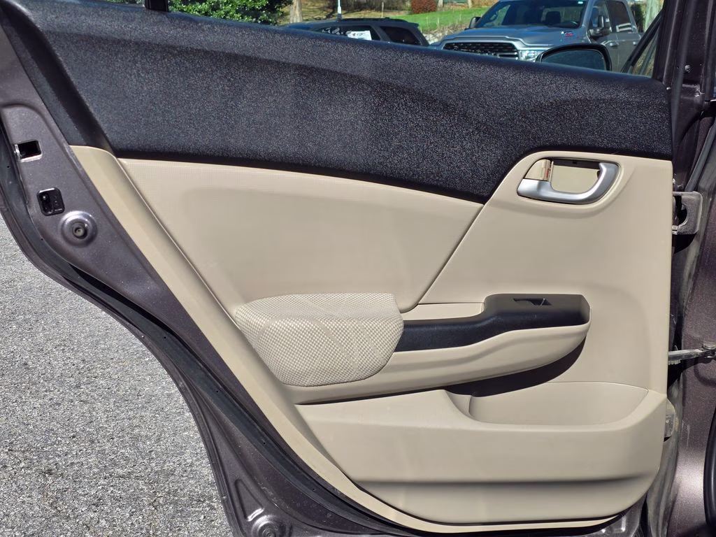 2012 Polished Metal Metallic Honda Civic LX FWD Sedan