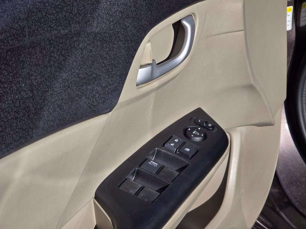 2012 Polished Metal Metallic Honda Civic LX FWD Sedan