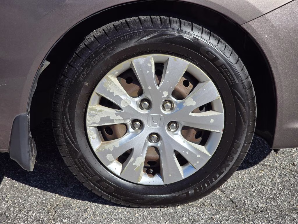 2012 Polished Metal Metallic Honda Civic LX FWD Sedan