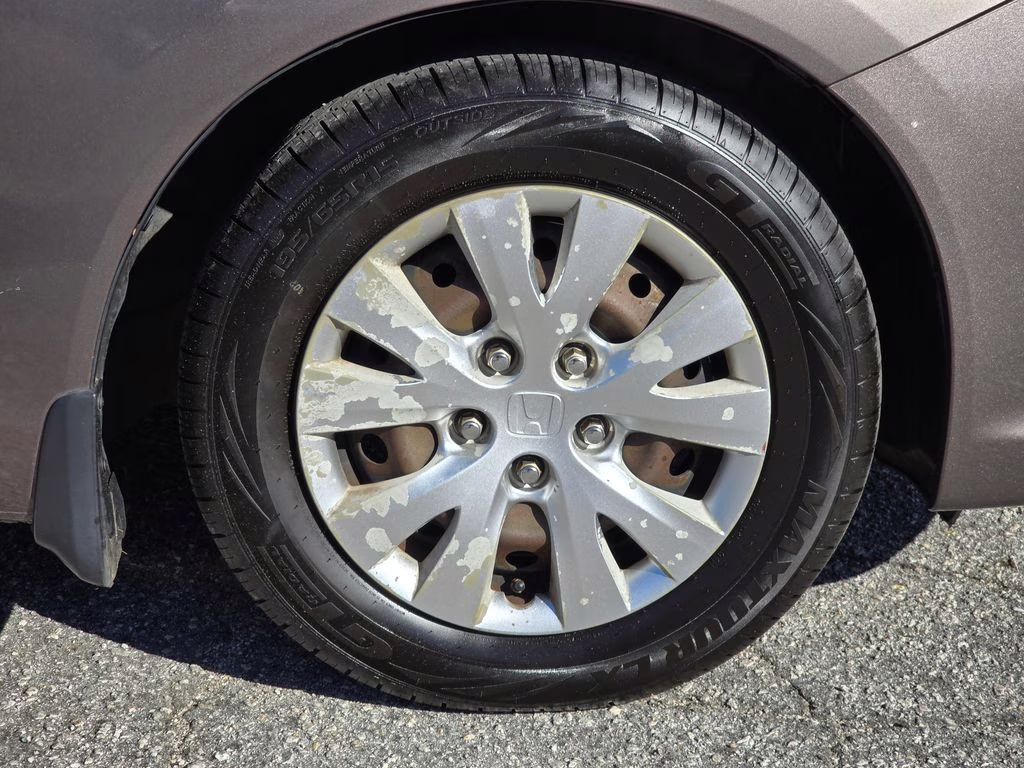 2012 Polished Metal Metallic Honda Civic LX FWD Sedan