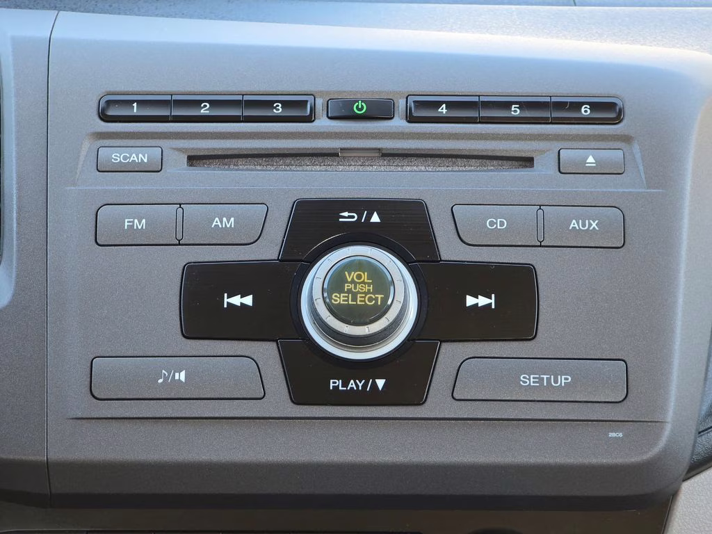 2012 Polished Metal Metallic Honda Civic LX FWD Sedan