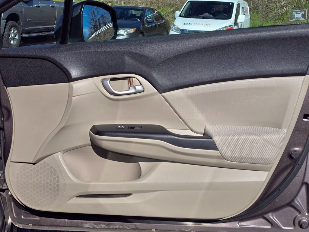2012 Polished Metal Metallic Honda Civic LX FWD Sedan
