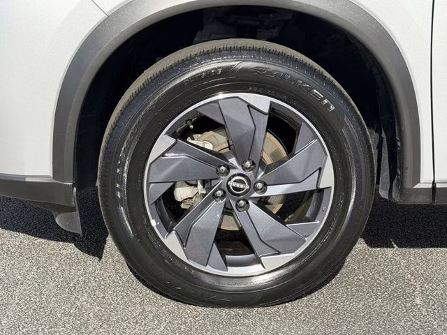 2025 Brilliant Silver Metallic Nissan Rogue SV FWD SUV