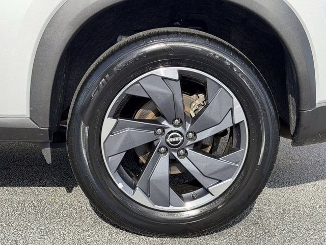 2025 Brilliant Silver Metallic Nissan Rogue SV FWD SUV