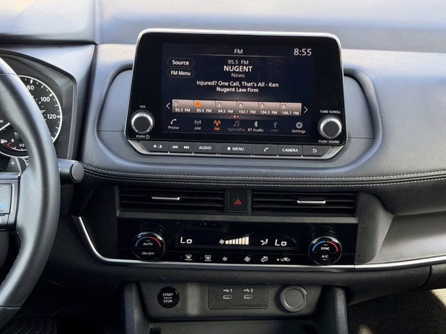 2025 Brilliant Silver Metallic Nissan Rogue SV FWD SUV