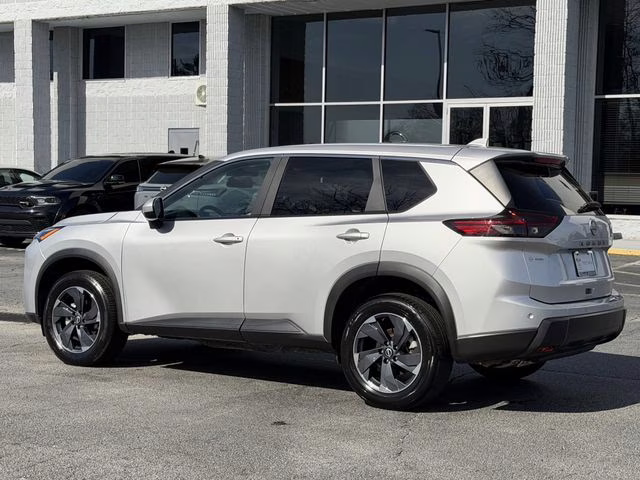 2025 Brilliant Silver Metallic Nissan Rogue SV FWD SUV