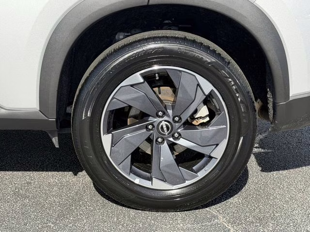 2025 Brilliant Silver Metallic Nissan Rogue SV FWD SUV