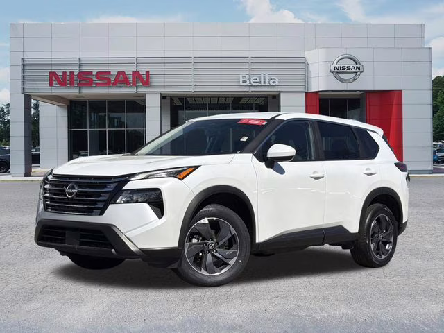 2025 Everest White Pearl Nissan Rogue SV FWD SUV