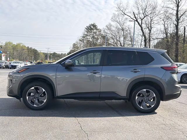 2025 Gun Metallic Nissan Rogue SV FWD SUV