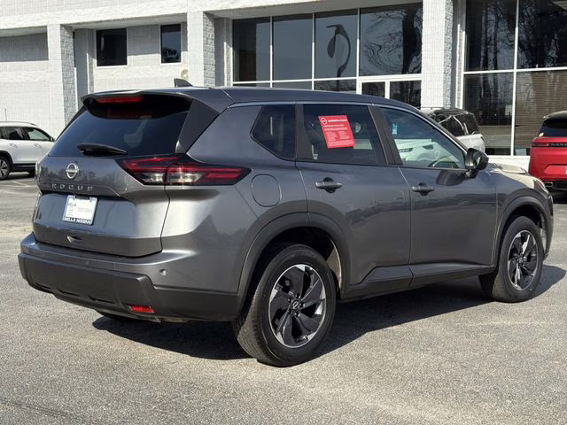 2025 Gun Metallic Nissan Rogue SV FWD SUV