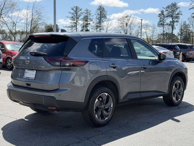 2025 Gun Metallic Nissan Rogue SV FWD SUV