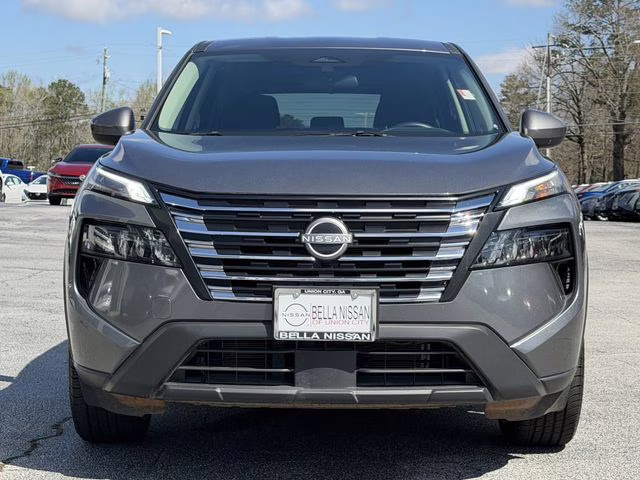 2025 Gun Metallic Nissan Rogue SV FWD SUV