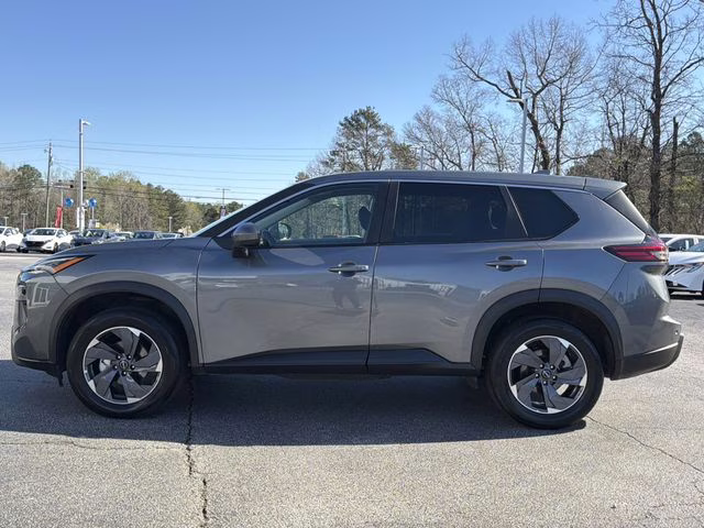 2025 Gun Metallic Nissan Rogue SV FWD SUV