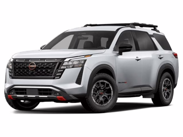 2026 Everest White Pearl Tricoat Nissan Pathfinder Rock Creek 4X4 SUV