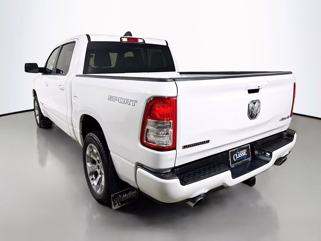 2022 Bright White Clearcoat Ram 1500 Big Horn/Lone Star 4X4 Truck