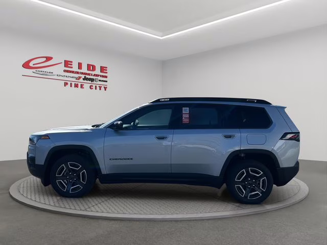 2026 Silver Zynith Clearcoat Jeep Cherokee Laredo 4X4 SUV