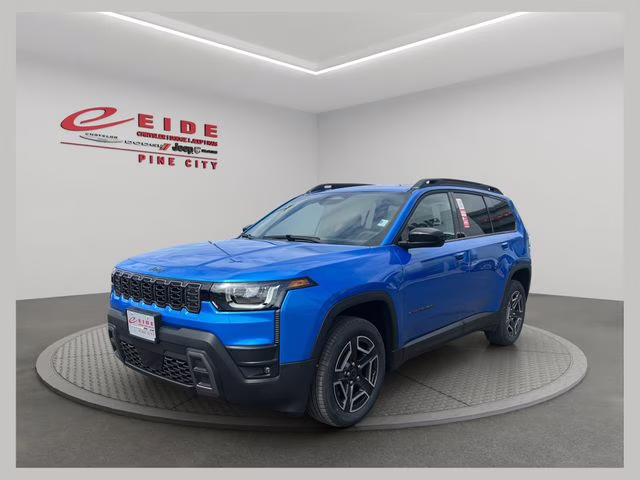 2026 Hydro Blue Pearlcoat Jeep Cherokee Laredo 4X4 SUV