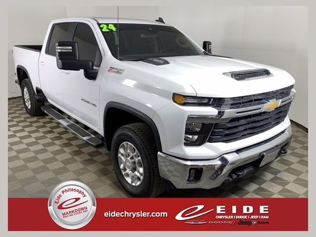 2024 Summit White Chevrolet Silverado 2500HD LT 4X4 Truck