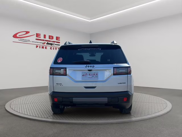 2026 Silver Zynith Clearcoat Jeep Cherokee Limited 4X4 SUV