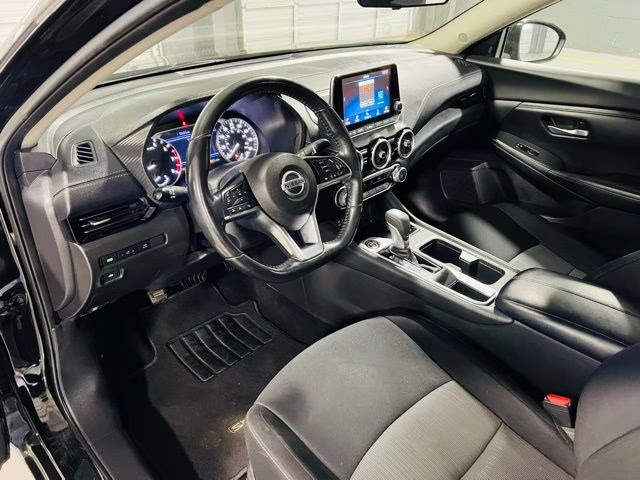 2022 Super Black Nissan Sentra SV FWD Sedan