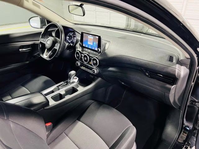 2022 Super Black Nissan Sentra SV FWD Sedan