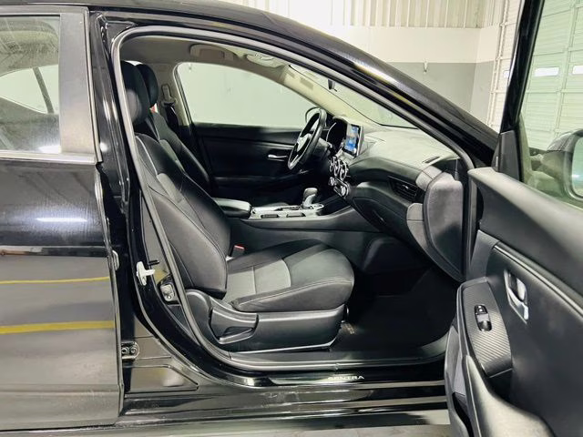 2022 Super Black Nissan Sentra SV FWD Sedan